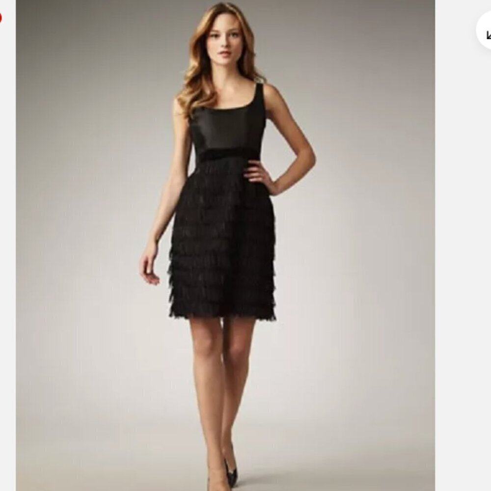 Kate Spade New York Marielly fringe-skirt dress
